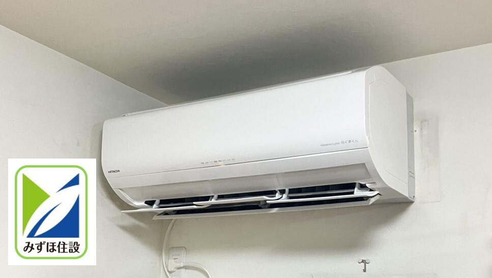 富士通AS-Z50W2W、AS-R28B-Wから日立エアコンRAS-VJ2225S、RAS-XJ5626D |エアコン交換工事|埼玉県志木市|