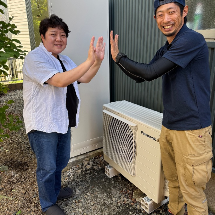 日立エコキュートBHP-TD372からパナソニックエコキュートHE-S37LQS｜エコキュート交換工事｜茨城県ひたちなか市｜