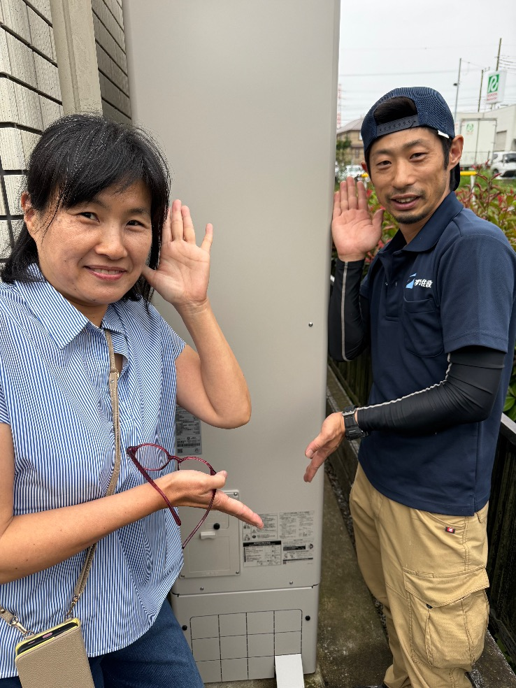 三菱エコキュートSRT-HPT43WZ5-Aから三菱エコキュートSRT-S437UZ｜エコキュート交換工事｜千葉県松戸市東松戸