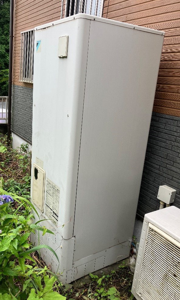 ダイキンエコキュートTU37LFVからパナソニックエコキュートHE-S37LQS｜エコキュート交換工事｜茨城県水戸市｜