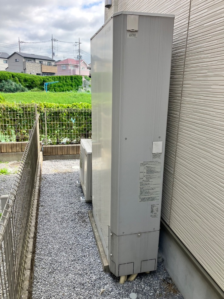 サンデンエコキュートEB-U37QTA4から三菱エコキュートSRT-S377｜エコキュート交換工事｜千葉県柏市｜
