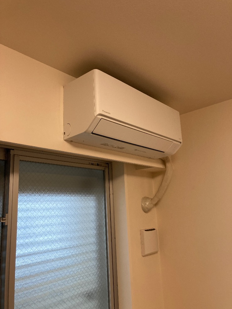 ダイキンAN22JPSからパナソニックエアコンCS-226DFL-W |エアコン交換工事|東京都江東区|