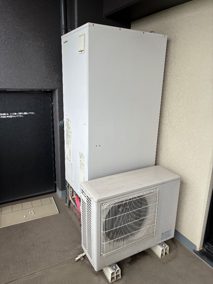 タカラスタンダードエコキュートEQS3707UFA-NSから三菱エコキュートSRT-S377U|エコキュート交換工事|千葉県流山市おおたかの森北|マンション| レーベン流山おおたかの森Luminia