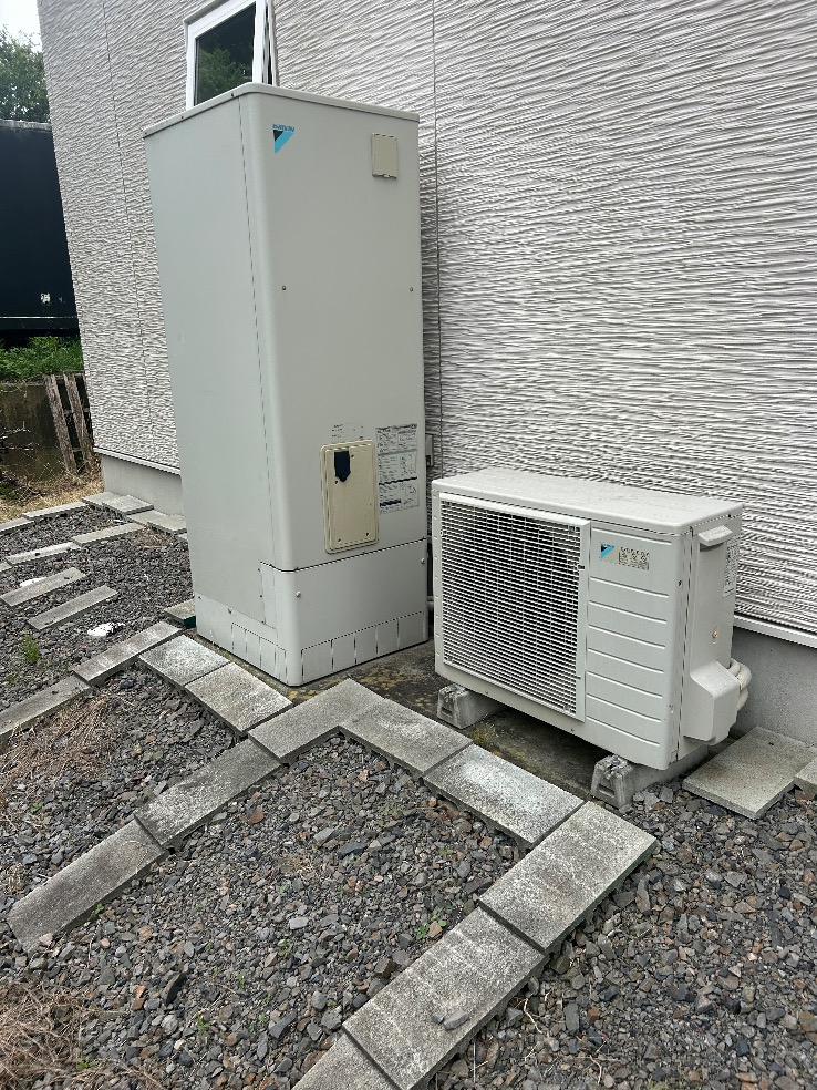 ダイキンエコキュートTUN37NFVからダイキンエコキュートEQX37ZFV｜エコキュート交換工事｜福島県石川郡玉川村｜