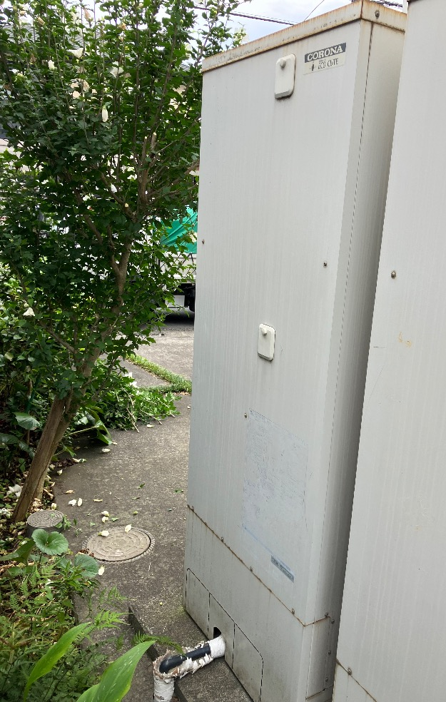 コロナエコキュートCHP-H4619ATからコロナエコキュートCHP-46AZ2、CHP-E46AZ2|エコキュート交換工事|東京都八王子市|
