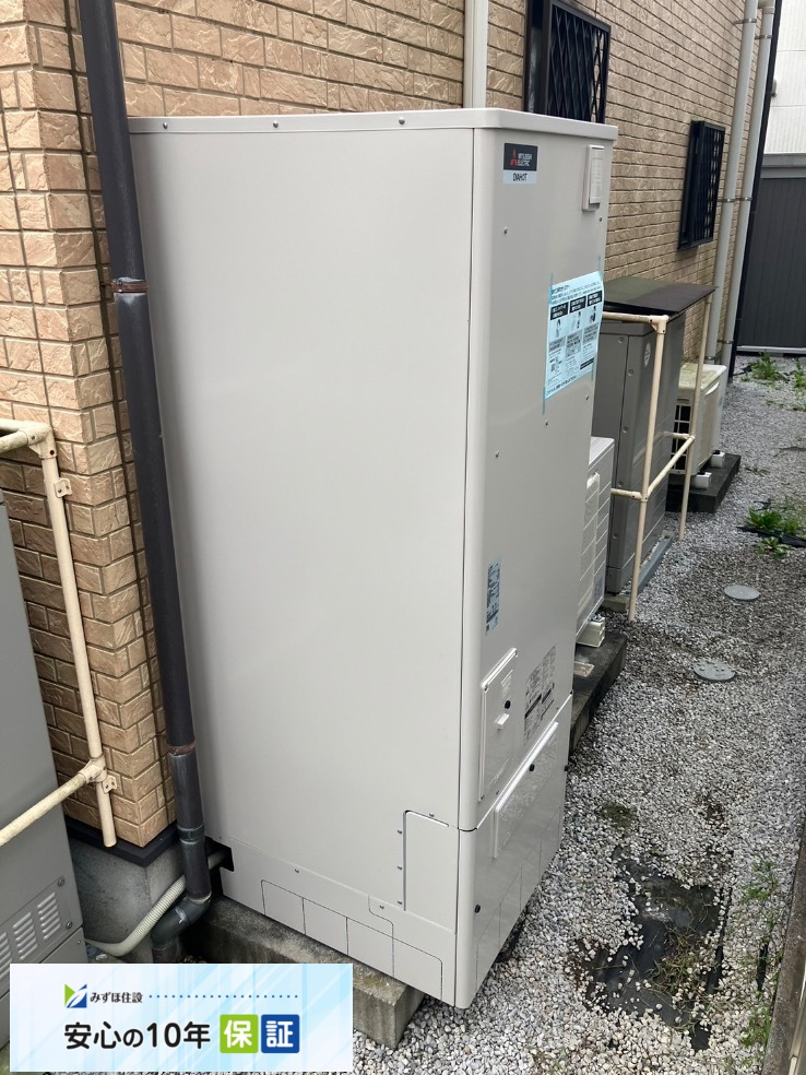 ダイキンエコキュートTU37JFCVから三菱エコキュートSRT-S377U｜エコキュート交換工事｜埼玉県所沢市小手指南｜