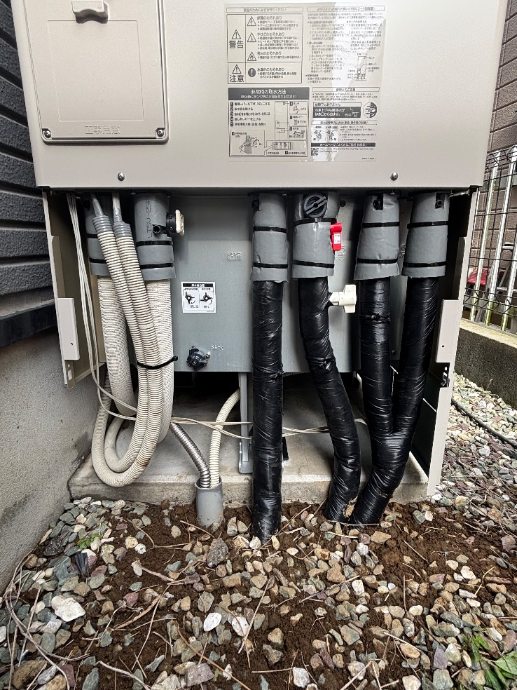 三菱エコキュートSRT-HPT46WX8から三菱エコキュートSRT-S467｜エコキュート交換工事｜埼玉県三郷市｜ 