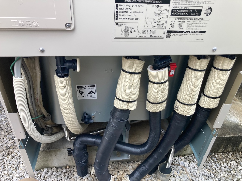 ダイキンエコキュートTU37JFCVから三菱エコキュートSRT-S377U｜エコキュート交換工事｜埼玉県所沢市小手指南｜