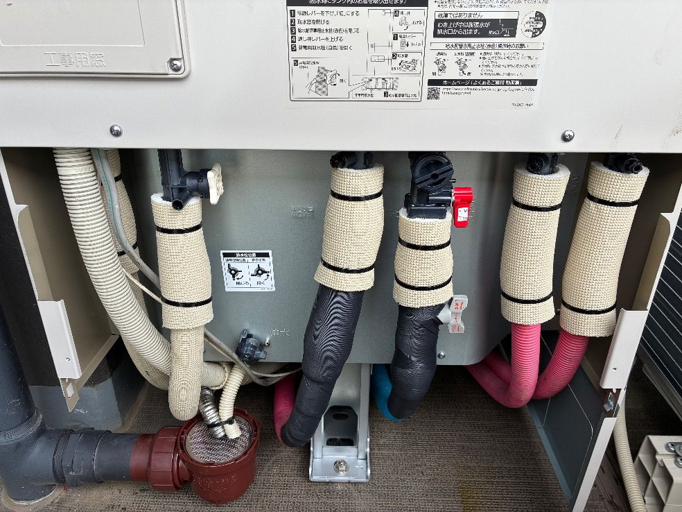 タカラスタンダードエコキュートEQS3707UFA-NSから三菱エコキュートSRT-S377U|エコキュート交換工事|千葉県流山市おおたかの森北|マンション| レーベン流山おおたかの森Luminia