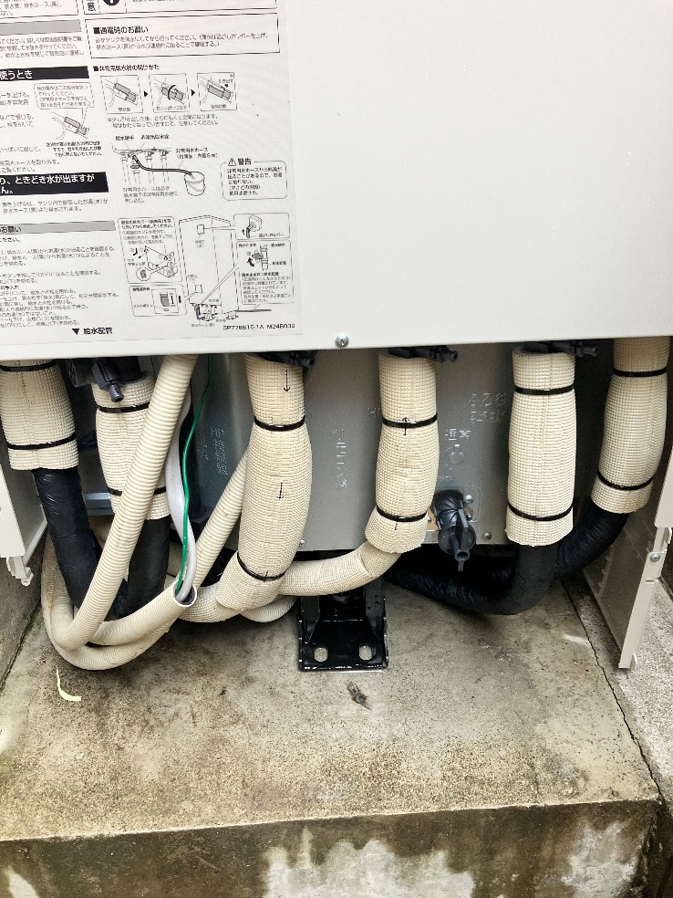日立エコキュートBHP-TAD37PからダイキンエコキュートEQX37ZFV｜エコキュート交換工事｜東京都西東京市町｜