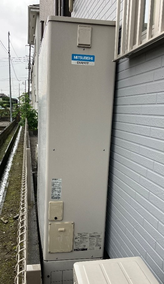 三菱エコキュートSRT-HPT37WUZ7からパナソニックエコキュートHE-H37LQS|エコキュート交換工事|埼玉県上尾市|