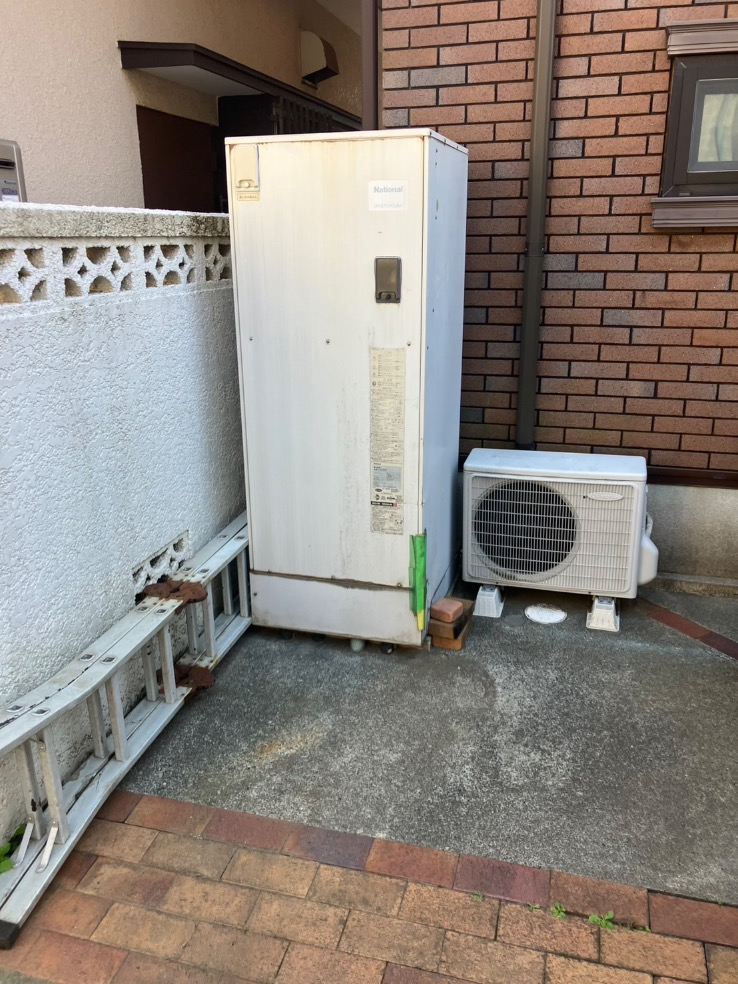 パナソニック電気温水器DH-37G3QUBAから三菱エコキュートSRT-S467｜エコキュート交換工事｜埼玉県新座市池田｜