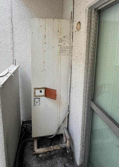 日立電気温水器からパナソニック電気温水器DH-20T6ZM｜電気温水器交換工事｜東京都港区芝｜マンション｜芝マンション