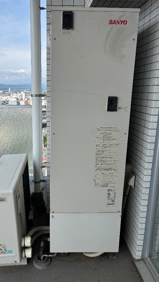 パナソニックエコキュートSHP-T30Cから三菱エコキュートSRT-W306D-2|エコキュート交換工事|群馬県高崎市問屋町|マンション|センチュリー高崎問屋町