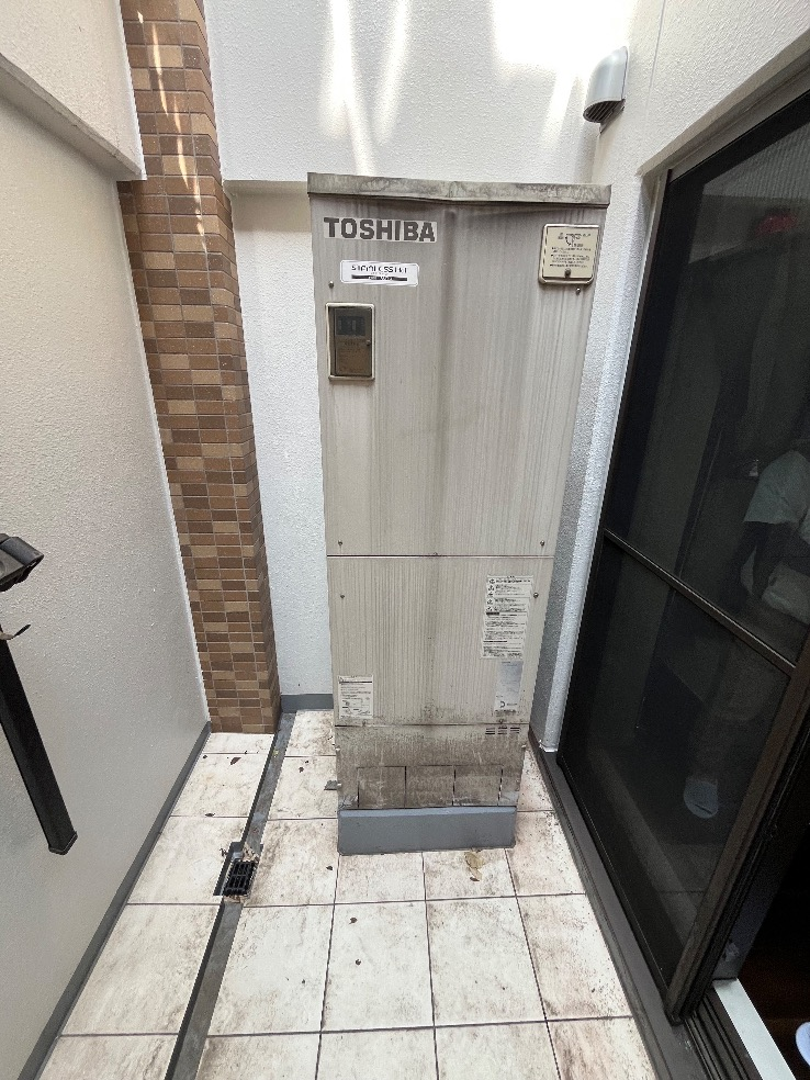 東芝電気温水器HPL-2TFB376RAUWからダイキンエコキュートEQX37ZFV|エコキュート交換工事|東京都江東区亀戸|マンション|オープンレジデンス西片町