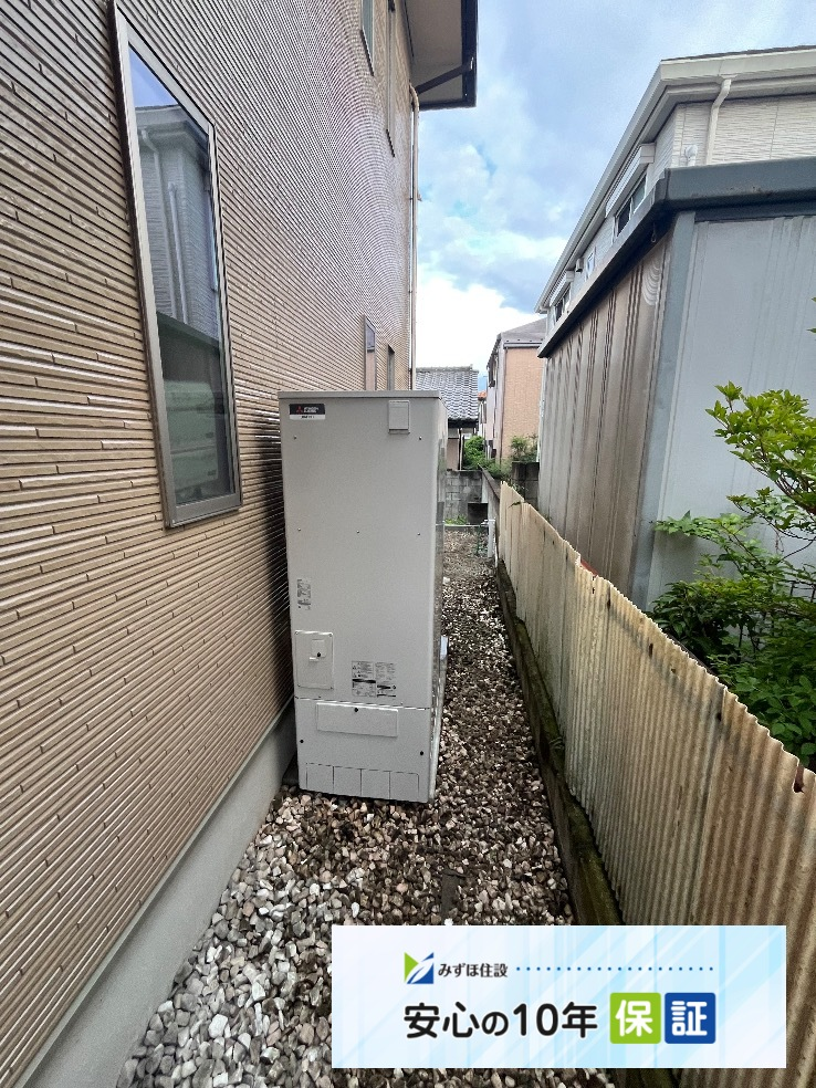 ダイキンエコキュートTUSN37SFVから三菱エコキュートSRT-S377｜エコキュート交換工事｜千葉県船橋市薬園台町｜
