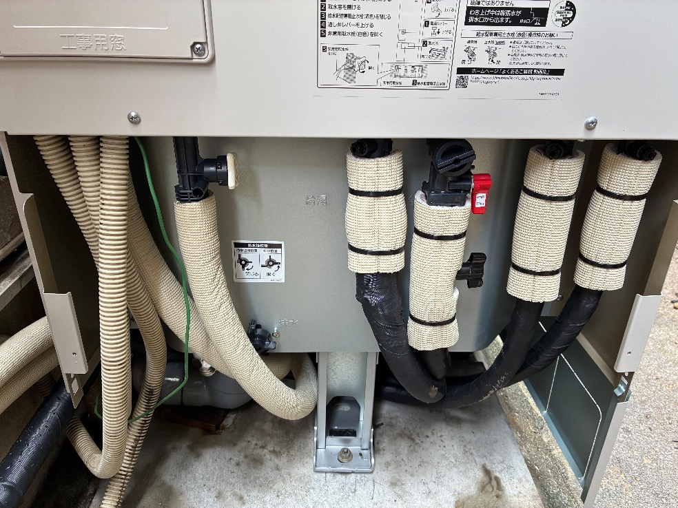 三菱製SRT-HPT37WDX3から三菱製SRT-S377｜エコキュート交換工事｜東京都江戸川区｜
