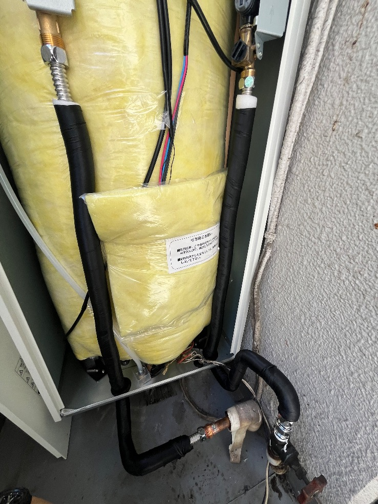 日立電気温水器からパナソニック電気温水器DH-20T6ZM｜電気温水器交換工事｜東京都港区芝｜マンション｜芝マンション