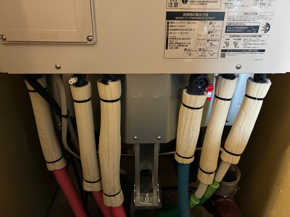 ナショナルエコキュートHE-30C1QMから三菱エコキュートSRT-W306D-2|エコキュート交換工事|東京都江東区東雲|マンション|キャナルファーストタワー