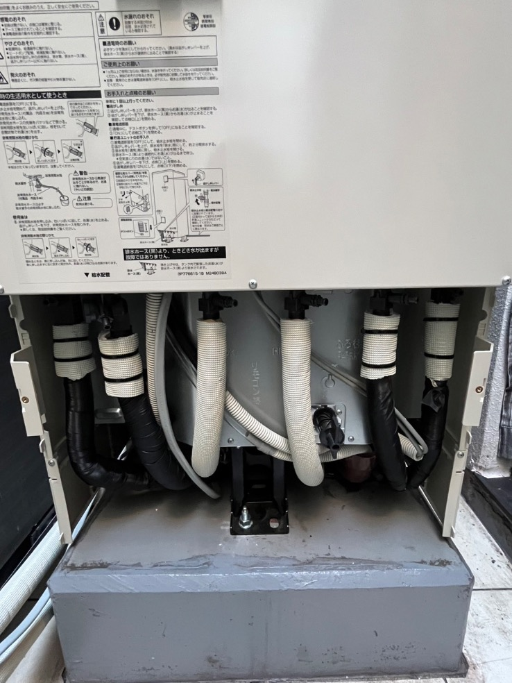 東芝電気温水器HPL-2TFB376RAUWからダイキンエコキュートEQX37ZFV|エコキュート交換工事|東京都江東区亀戸|マンション|オープンレジデンス西片町