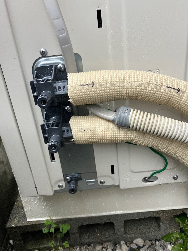三菱エコキュートSRT-HPT37WUZ7からパナソニックエコキュートHE-H37LQS|エコキュート交換工事|埼玉県上尾市|