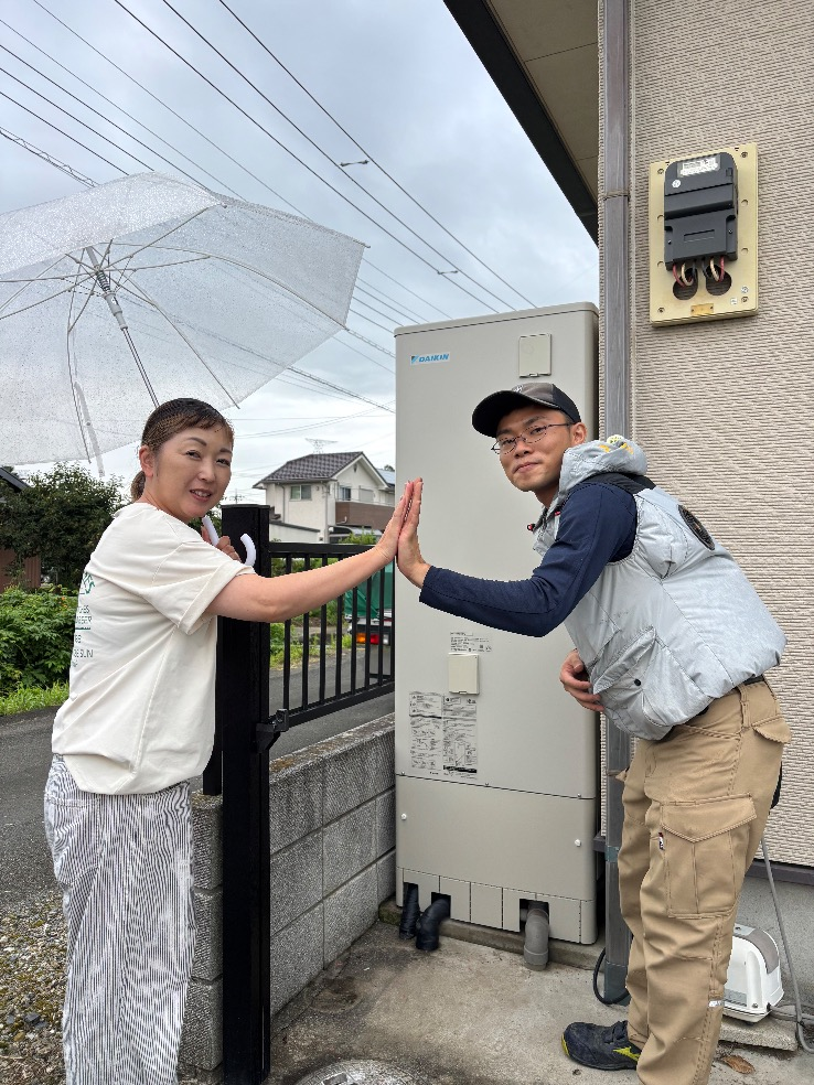 ダイキンエコキュートからダイキンエコキュートEQX37ZFV|エコキュート交換工事|埼玉県比企郡川島町|