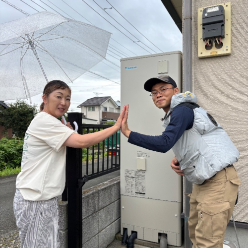 ダイキンエコキュートからダイキンエコキュートEQX37ZFV|エコキュート交換工事|埼玉県比企郡川島町|