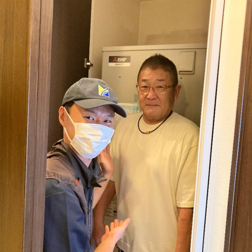 パナソニック電気温水器DH−46G4QUBMから三菱電気温水器SRT−J37WD5｜電気温水器交換工事｜埼玉県川口市安行領根岸｜マンション｜ライオンズマンション川口根岸台