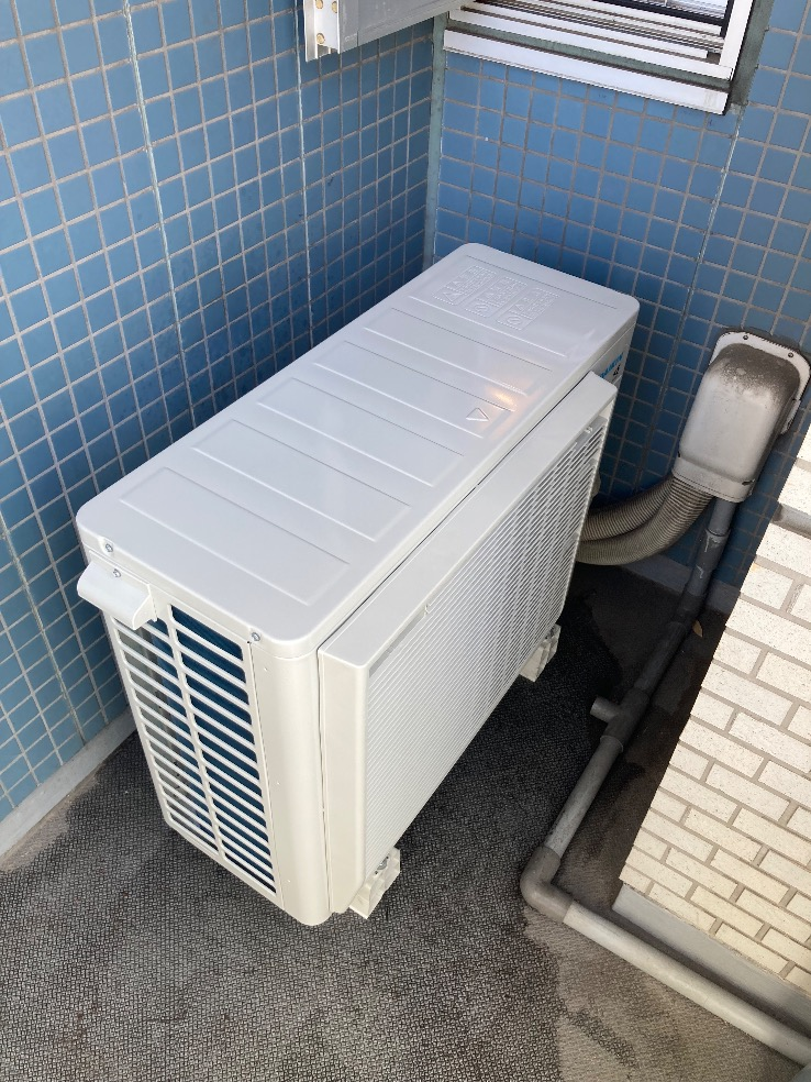 ダイキンC40DTHV-WからダイキンエアコンS404ATGP-W-E｜エアコン交換工事｜東京都大田区大森北｜マンション｜大森プロストシティレジデンス