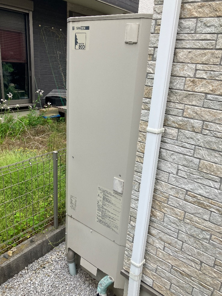 サンデンエコキュートEB-H37QTA4から三菱エコキュートSRT-S467U｜エコキュート交換工事｜埼玉県吉川市｜