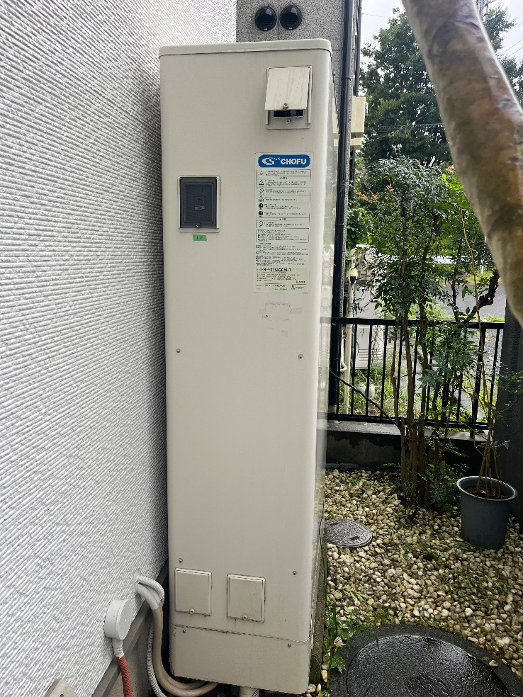 長府エコキュートEHP-3754GPXHTからパナソニックエコキュートHE-H37LQS｜エコキュート交換工事｜東京都あきる野市草花｜