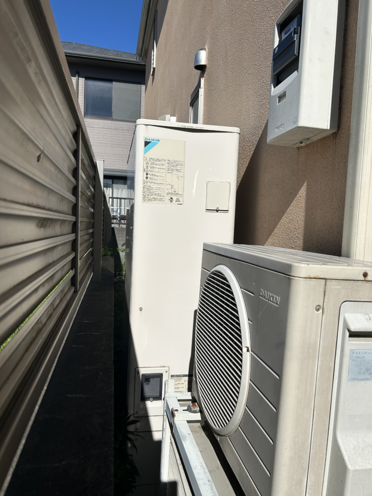 ダイキンエコキュートTU46KFTVからパナソニックエコキュートHE-H46LQS｜エコキュート交換工事｜神奈川県茅ヶ崎市｜