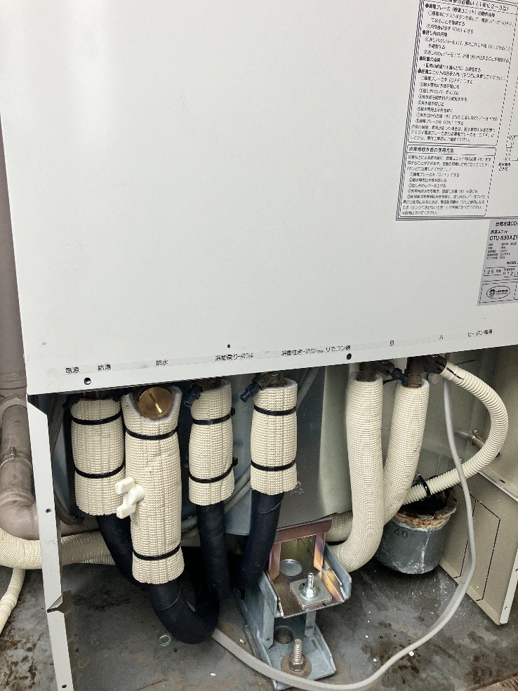 コロナエコキュートCTU-H3014AからコロナエコキュートCHP-S30AZ1-12｜エコキュート交換工事｜千葉県我孫子市我孫子｜マンション｜グラン・レジデンス 