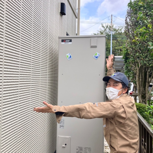 コロナエコキュートCTU-T461DA9から三菱エコキュートSRT-S467|エコキュート交換工事|東京都武蔵野市吉祥寺北町|