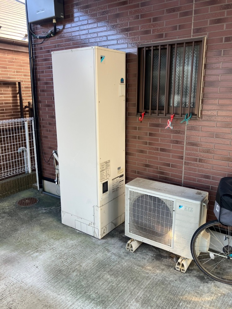 ダイキンエコキュートTU37LFCVからパナソニックエコキュートHE-J37NQS｜エコキュート交換工事｜神奈川県横浜市保土ヶ谷区権太坂｜