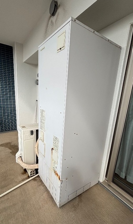 タカラEC-3705KU-FANSから日立BHP-FG37XU｜エコキュート交換工事｜埼玉県和光市｜マンション｜レーベンハイム光が丘公園