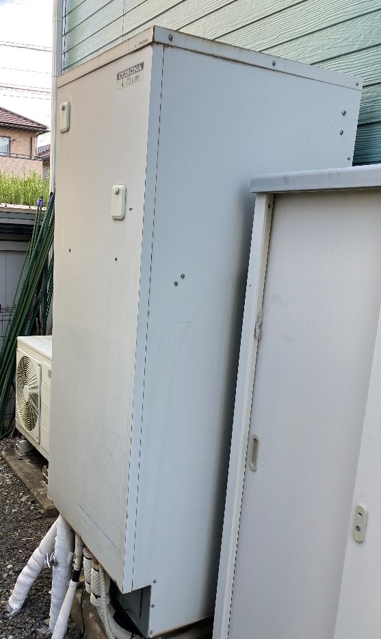 コロナエコキュートCTU-H3716AからコロナエコキュートCHP-37AZ2｜エコキュート交換工事｜茨城県牛久市上柏田｜