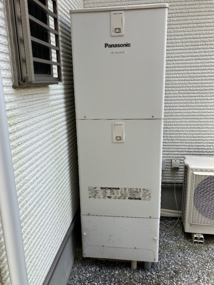 パナソニックエコキュートHE-370SGQCからパナソニックエコキュートHE-S37NQS｜エコキュート交換工事｜栃木県那須塩原市沓掛｜ 