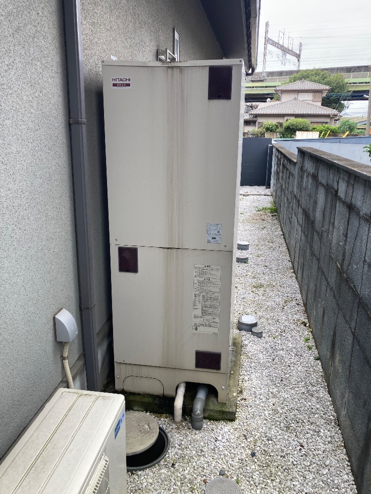 日立エコキュートBHP-TAP461ALBから三菱エコキュートSRT-S377U｜エコキュート交換工事｜埼玉県さいたま市北区東大成町｜ウルトラファインバブル｜TFB13-BK
