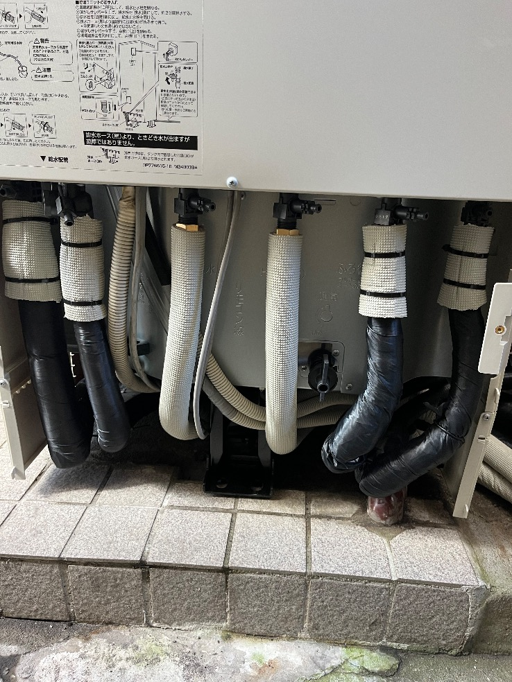 ダイキンエコキュートTU37MFCVからダイキンエコキュートEQX37ZFV|エコキュート交換工事|神奈川県川崎市川崎区中島|