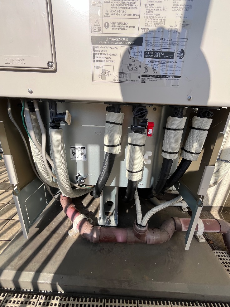 三菱エコキュートSRT-HPT37W5から三菱エコキュートSRT-S377|エコキュート交換工事|神奈川県横浜市都筑区|